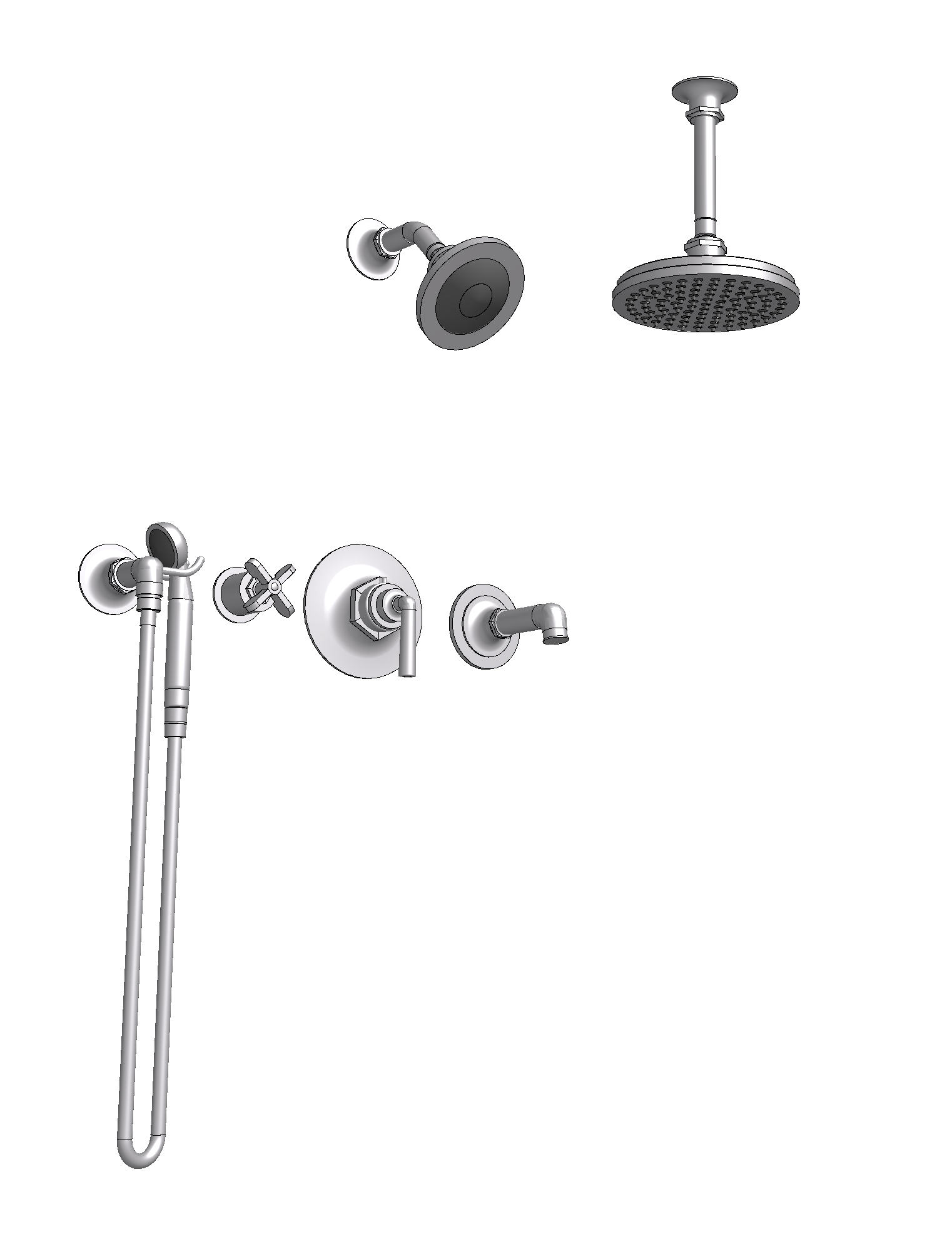 Shower and Bath Fixtures BIMGOODIES